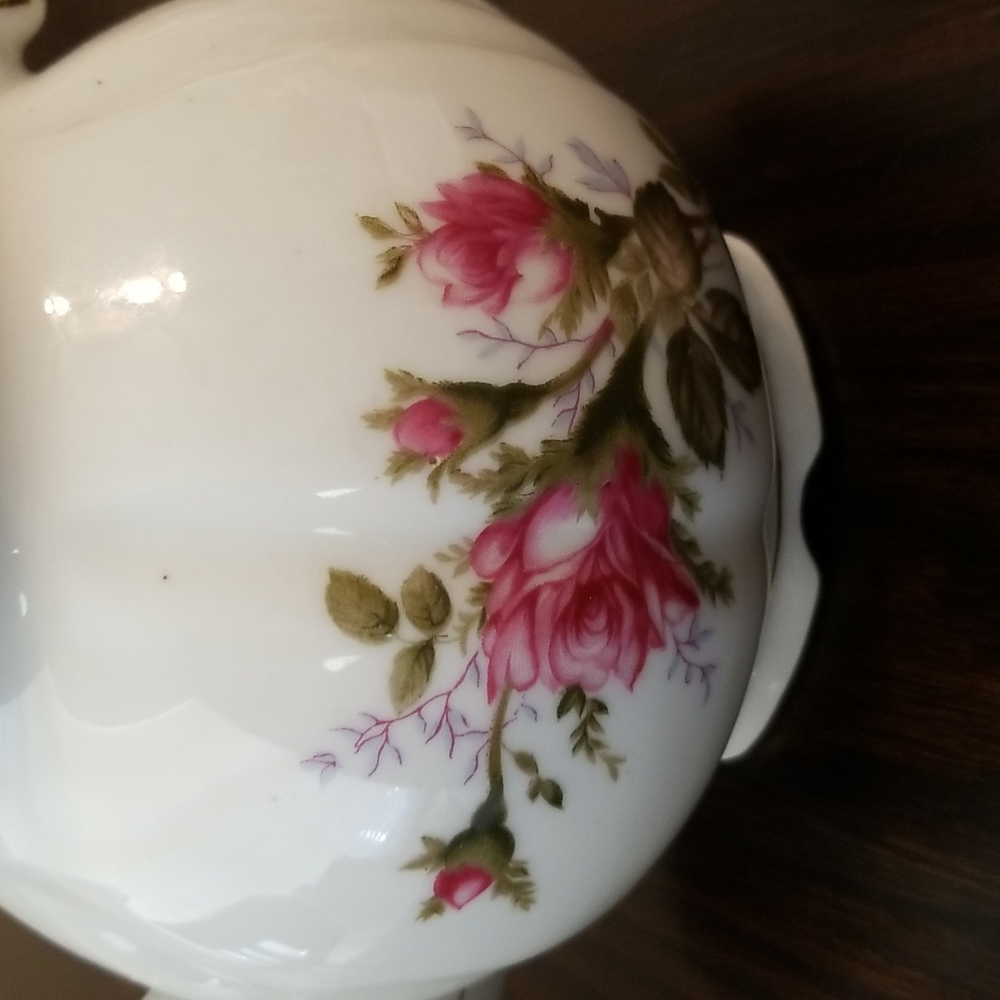 3pc Porcelain Tea Set - Picture 7 of 16